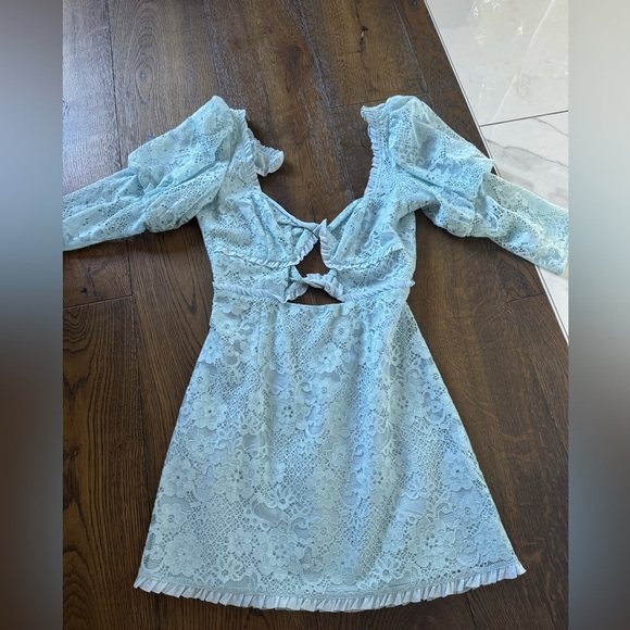 FOR LOVE AND LEMONS lace mini dress size small - Picture 2 of 3